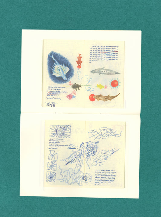 sketchbook pages 2025 zine