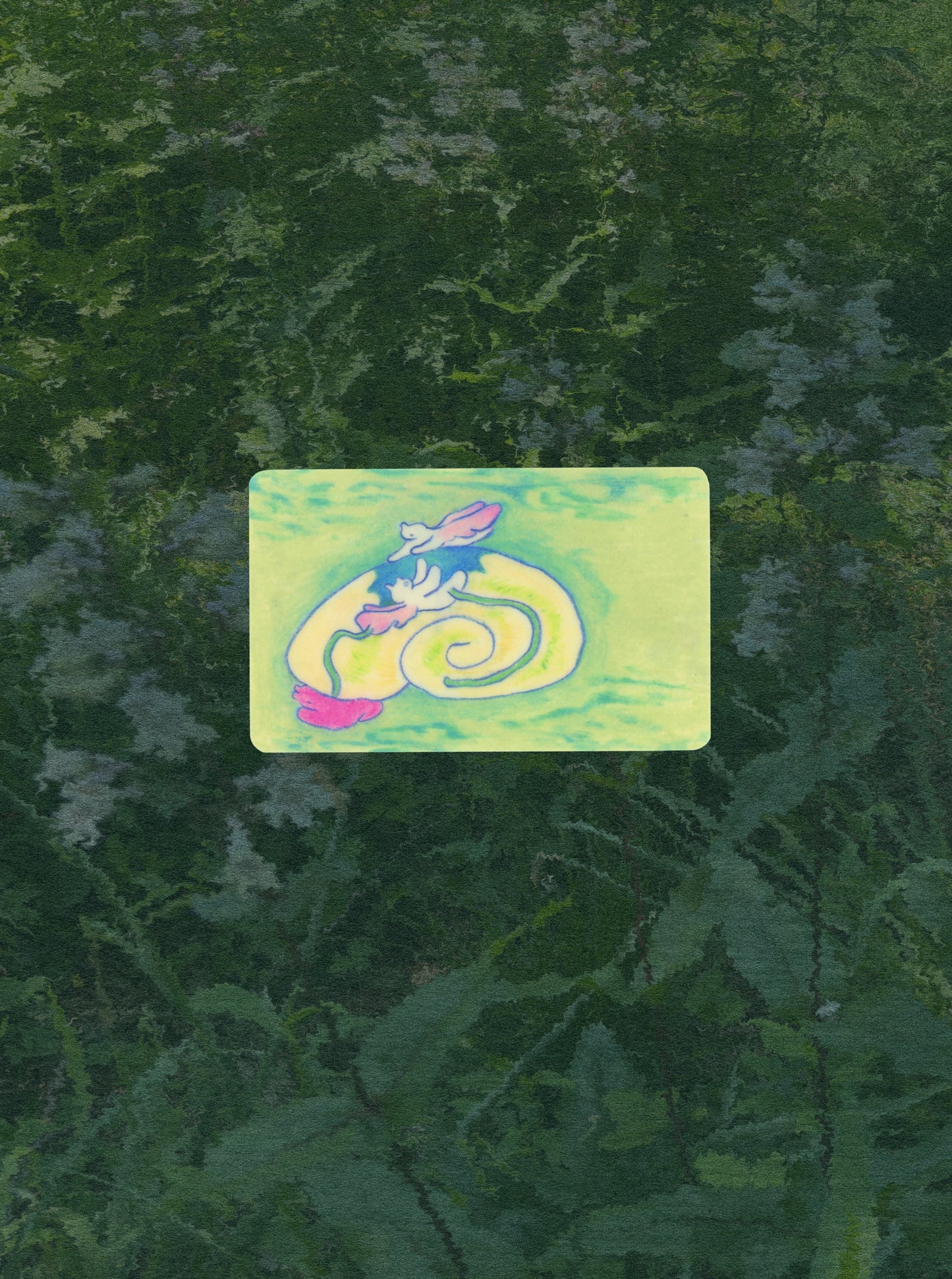 a gentle touch sticker